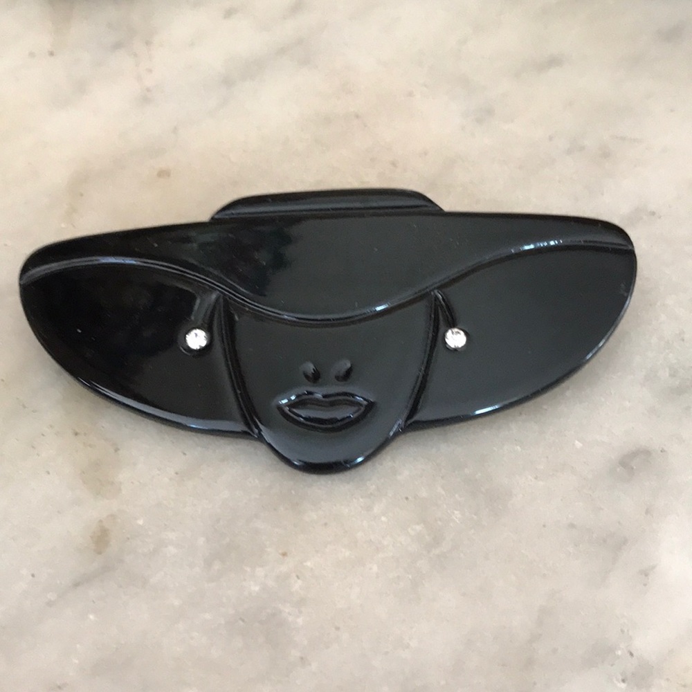 Vintage Lucite Brooch Pin